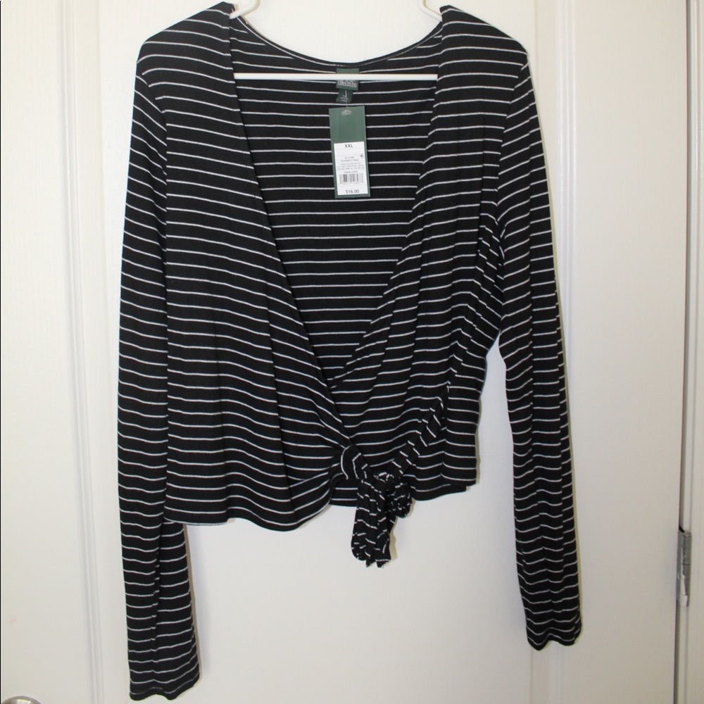 Long Sleeve Wild Fable Wrap Shirt